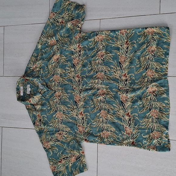 Pierre Cardin Vintage Floral Men's Shirt Sz L - Picture 8 of 10